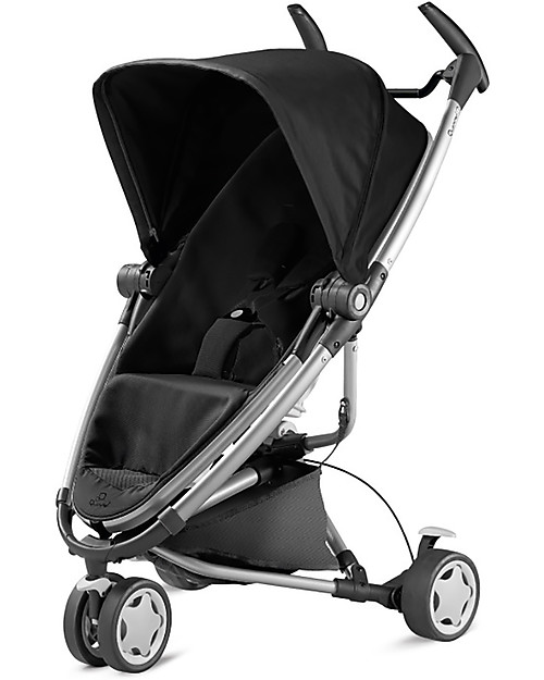 Zapp Xtra 2, Rocking Black - 3 wheels ultra-compact stroller! unisex (bambini)
