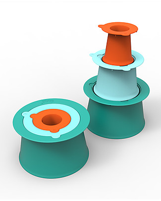 Quut Alto Three Tier Stacker - Multifunctional & Innovative Design! Beach Toys