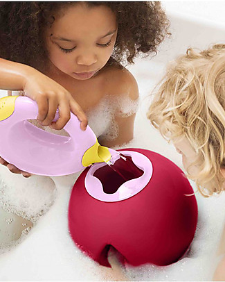 Quut Ballo Beach Bucket - Cherry Red - Multifunctional & Innovative Design! Beach Toys