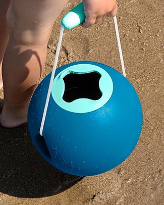 Quut Ballo Beach Bucket - Ocean - Multifunctional & Innovative Design! Beach Toys