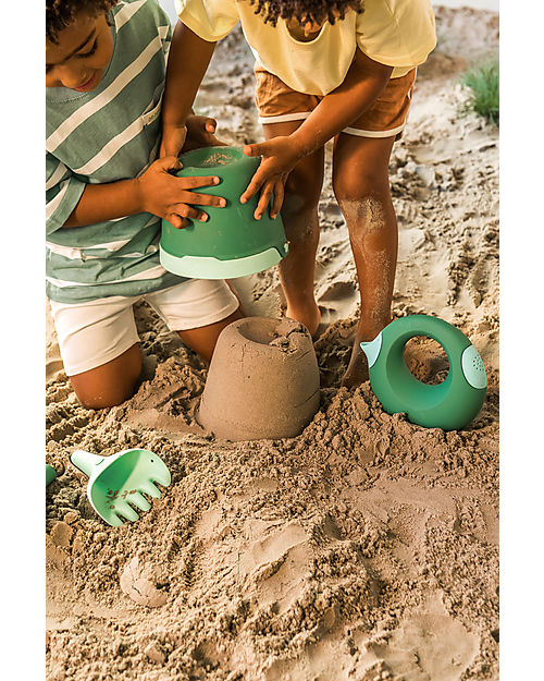 Quut Bucki Beach Bucket - Garden Green Beach Toys