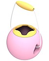 Quut Mini Ballo Beach Bucket - Calypso Pink - Multifunctional & Innovative Design! Beach Toys