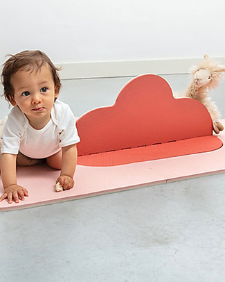 Quut Playmat - Head in the clouds (S) - Blush rose Carpets