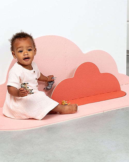 Quut Playmat - Head in the clouds (S) - Blush rose Playmats