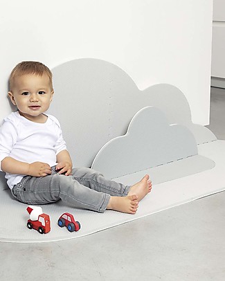 Quut Playmat - Head in the clouds (S) - Pearl Grey Carpets