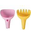 Quut Raki - Gardening Rake and Beach Scoop - Banana Pink Beach Toys