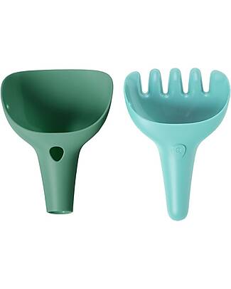 Quut Raki - Gardening Rake and Beach Scoop - Garden Green Beach Toys