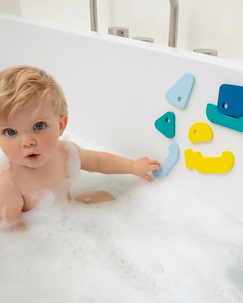 Quut Rock the Boat Bath Puzzle - Funny and Eco-friendly Bath Toys