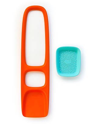 Quut Scoppi Digger and Sand Sifter - Orange - Multifunctional & Innovative Design! Beach Toys