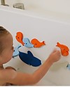 Quut Shark Bath Puzzle - Funny and Eco-friendly Bath Toys