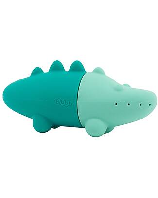Quut Squeezi Croco - Bath Toy - Green - 100% Silicone Bath Toys