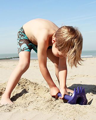Quut Triplet Multifunctional Beach Toy - Ocean Purple - Multifunctional & Innovative Design! Beach Toys
