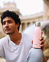 Qwetch Insulated Stainless Steel Bottle - Pastel Pink - 260ml Thermos Bottles
