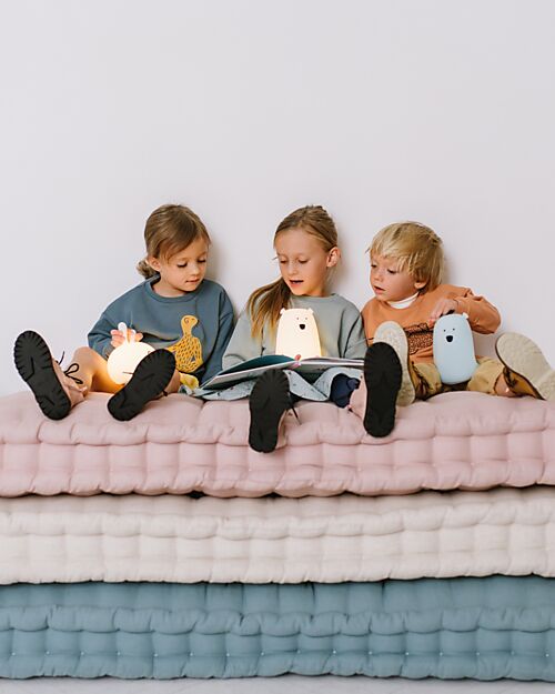 Rabbit & Friends Big Bear Silicone Night Light - Blue - 16x10.7 cm Nightlights