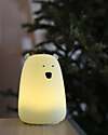 Rabbit & Friends Big Bear Silicone Night Light - Sage - 16x10.7 cm Nightlights