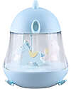 Rabbit & Friends Lamp with Carusel and Music Box - Blue Nightlights