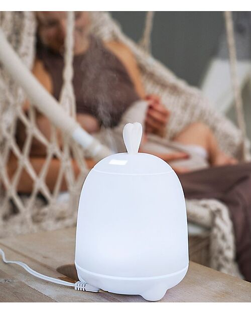 Rabbit & Friends Rabbit Diffusor Humidifier Lamp - White Humidifiers