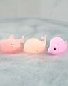 Rabbit & Friends Set of 3 Mini Waterproof Lamps - Luminous Bath Toy - Shark Dolphin and Whale Bath Toys