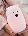 Rabbit & Friends Silicone Bear Lamp - Pink - Remote Control Nightlights