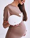 Rabbit & Friends Silicone Whale Lamp - White - Remote Control Nightlights