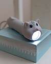 Rabbit & Friends Soft Silicone Flashlight - Cat - Adjustable Brightness Nightlights