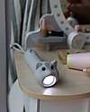 Rabbit & Friends Soft Silicone Flashlight - Cat - Adjustable Brightness Nightlights