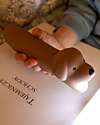 Rabbit & Friends Soft Silicone Flashlight - Dog - Adjustable Brightness Nightlights