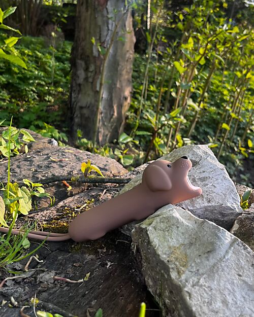 Rabbit & Friends Soft Silicone Flashlight - Dog - Adjustable Brightness Nightlights