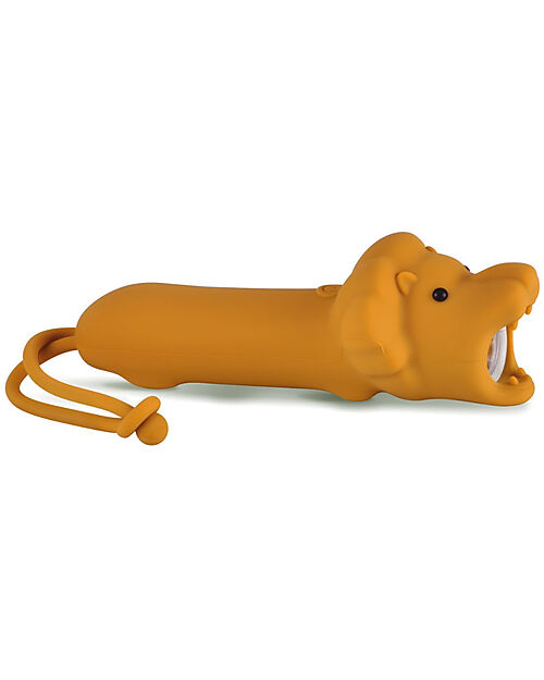 Rabbit & Friends Soft Silicone Flashlight - Lion - Adjustable Brightness Nightlights