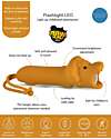 Rabbit & Friends Soft Silicone Flashlight - Lion - Adjustable Brightness Nightlights