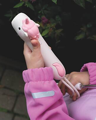 Rabbit & Friends Soft Silicone Flashlight - Unicorn - Adjustable Brightness Nightlights