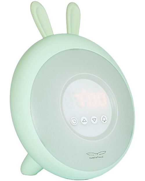 Rabbit & Friends Wake Up Lamp - Green - 2 in 1 Nightlights