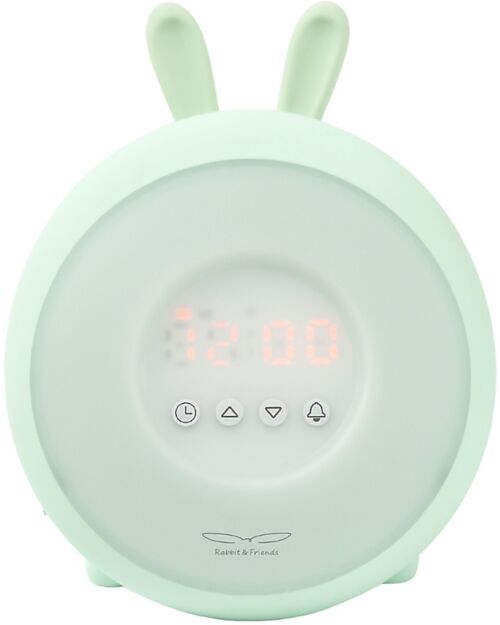 Rabbit & Friends Wake Up Lamp - Green - 2 in 1 Nightlights