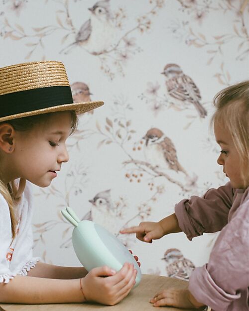 Rabbit & Friends Wake Up Lamp - Green - 2 in 1 Nightlights