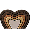 Raduga Grez Stackable Wooden Arch - Heart - Handmade Educational Toy to Stimulate your Baby Montessori Toys