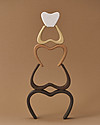 Raduga Grez Stackable Wooden Arch - Heart - Handmade Educational Toy to Stimulate your Baby Montessori Toys