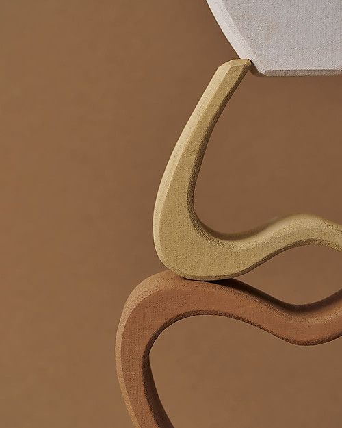 Raduga Grez Stackable Wooden Arch - Heart - Handmade Educational Toy to Stimulate your Baby Montessori Toys