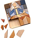 Raduga Grez Wooden Building Set and Puzzle - Infant - Handmade Wooden Blocks and Construction Sets