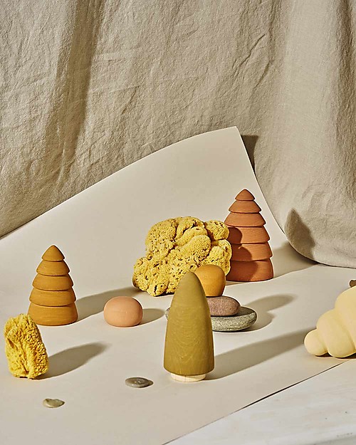 Raduga Grez Wooden Set - Autumn in the Forest - Handmade Educational Toy to Stimulate your Baby Montessori Toys