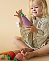 Raduga Grez Wooden Set - Colored Vegetables - Handmade Educational Toy to Stimulate your Baby Wooden Food