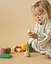 Raduga Grez Wooden Set - Colored Vegetables - Handmade Educational Toy to Stimulate your Baby Wooden Food