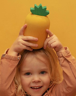 Raduga Grez Wooden Set - Fruits - Handmade Educational Toy to Stimulate your Baby Wooden Food