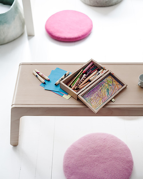Rafa Kids B Bench 120 cm, Natural Wood - Finnish birch Tables And Chairs