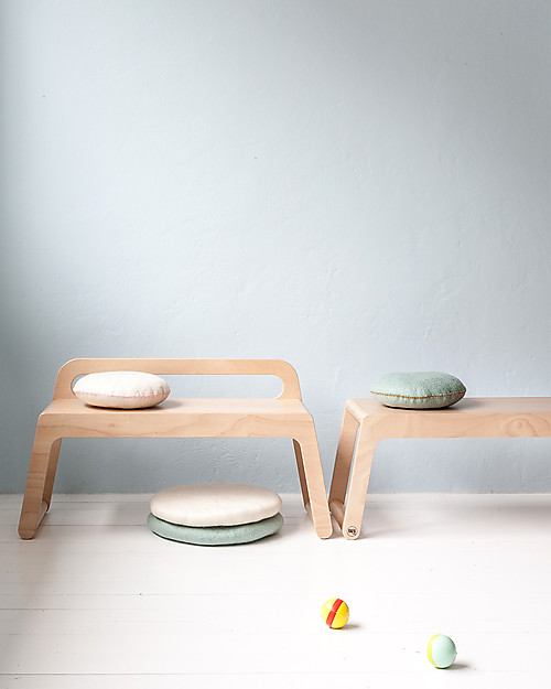Rafa Kids B Bench 120 cm, Natural Wood - Finnish birch Tables And Chairs