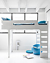 Rafa Kids F Bunk Bed White - Finnish Birch Bunk Beds