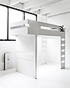 Rafa Kids F Bunk Bed White - Finnish Birch Bunk Beds