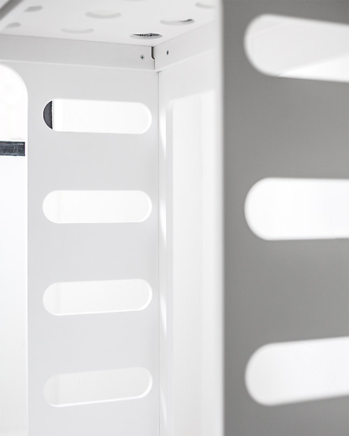 Rafa Kids F Bunk Bed White - Finnish Birch Bunk Beds