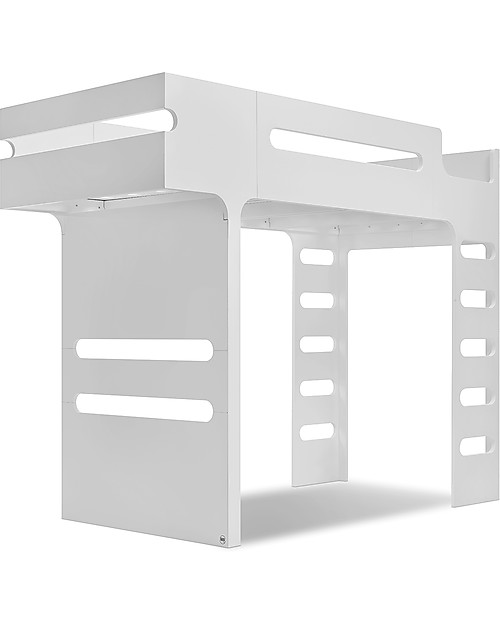 Rafa Kids F Bunk Bed White - Finnish Birch Bunk Beds