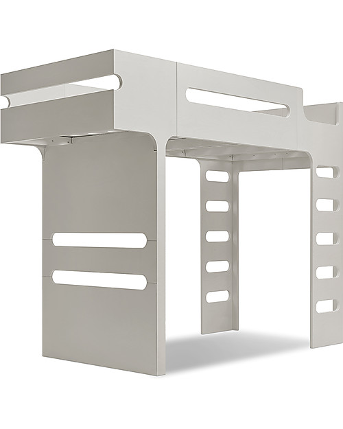 Rafa Kids F Bunk Bed Whitewash - Finnish Birch unisex (bambini)