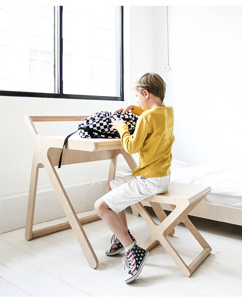 Rafa Kids K Desk Kids Desk - Natural- Finnish Birch Desks